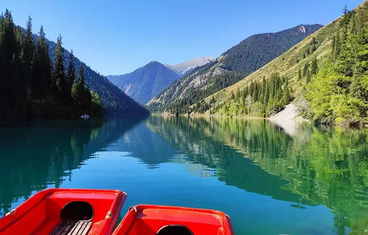 Kaindy Lake, Kazakhstan: the sunken forest, how to visit and tours: photo 4